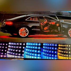 These are lights that goes under the car. Never used!